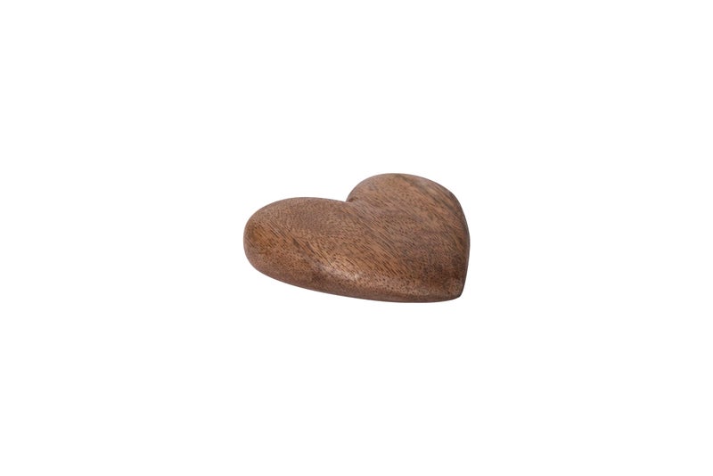Creative Co-Op Mango Wood Heart - Image 5